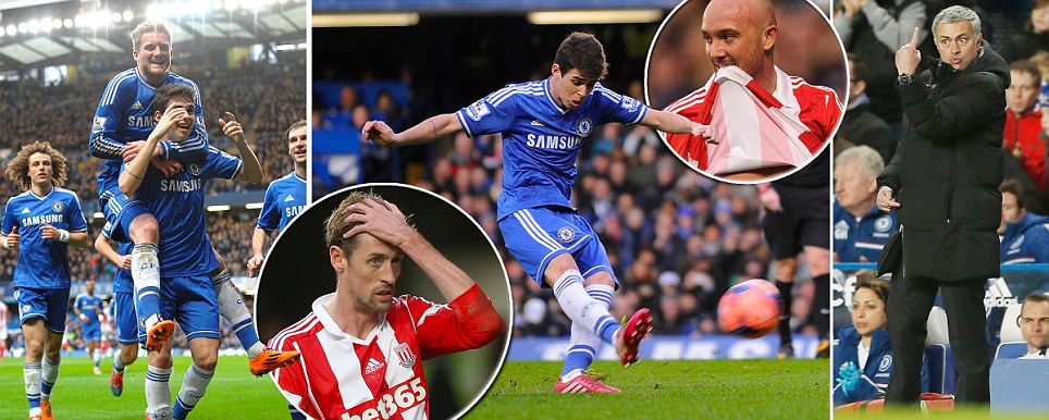 Mata Hengkang, Chelsea Tetap Tajam Tekuk Stoke City 1-0